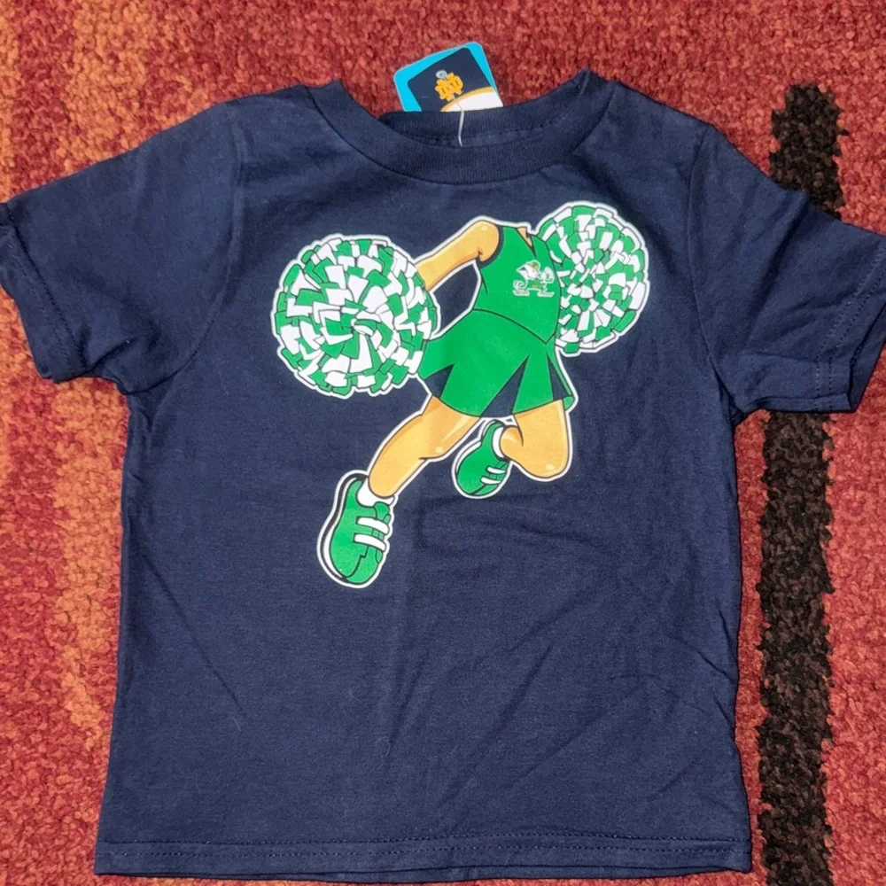 Toddler Future Cheerleader Shirt - Notre Dame‎